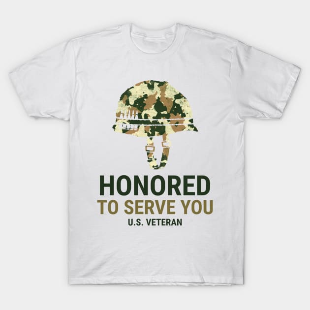 Honored to serve T-Shirt by CasualTeesOfFashion